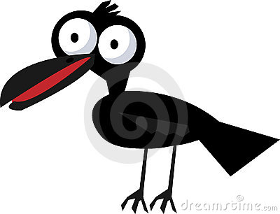 Crow   Vector Clipart Stock Photo   Image  6936540