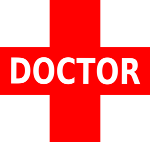Doctor Logo Red White Clip Art At Clker Com   Vector Clip Art Online