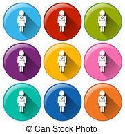 Family Planning Icons   Illustration Of The Family Planning