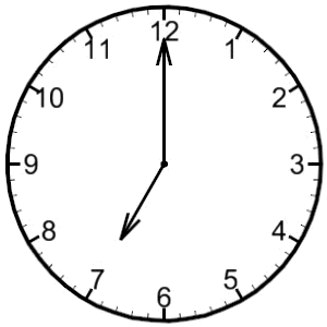 Half Past 7 00 O Clock Clipart   Cliparthut   Free Clipart