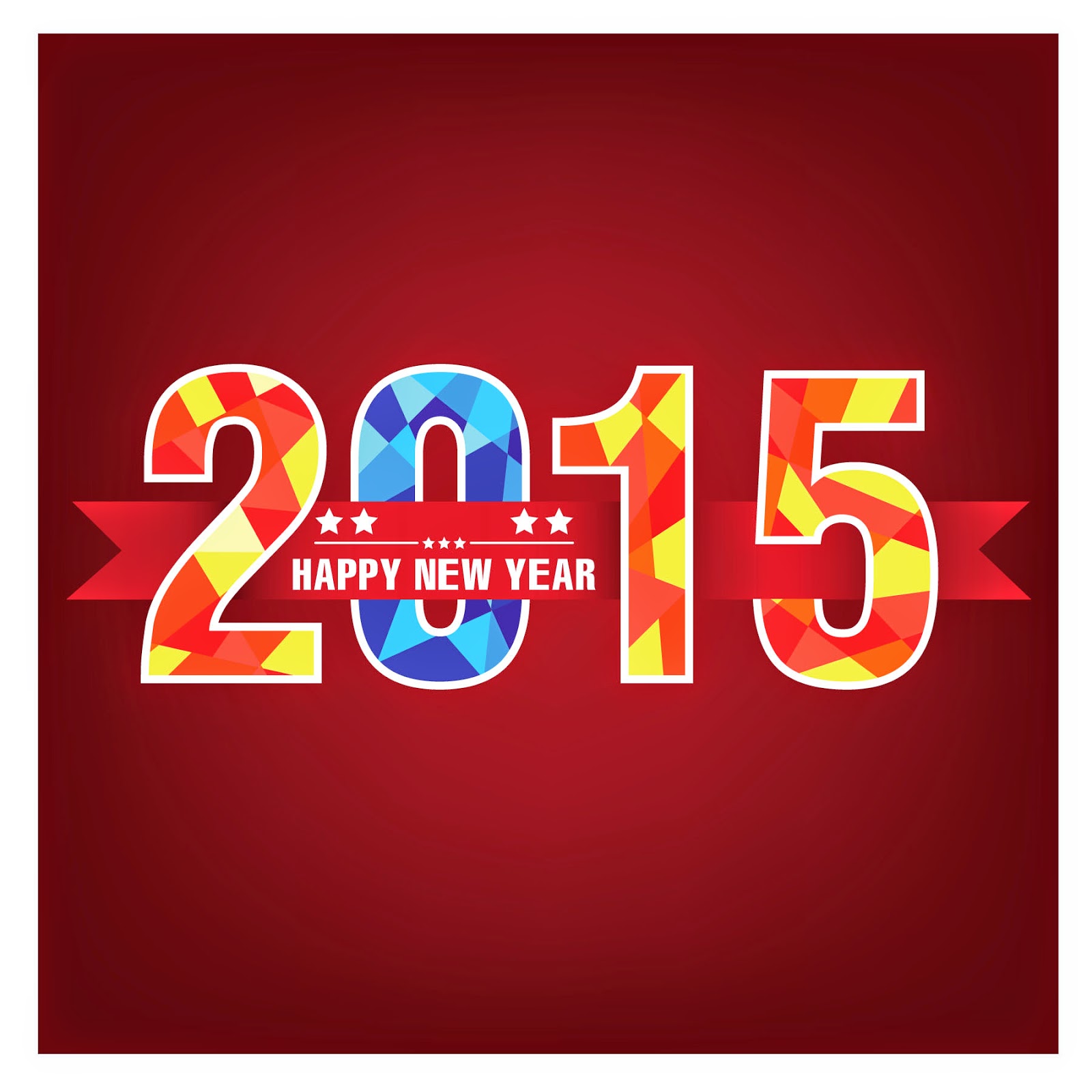 Happy New Year 2015 Clipart