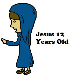 Jesus 12 Years Old Teaching In The Temple Clipart