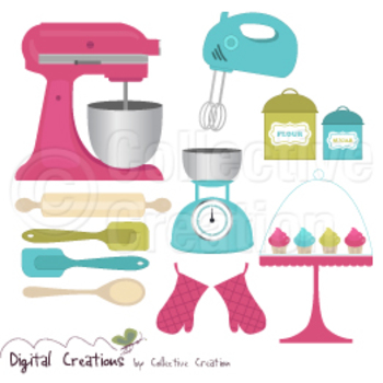 Stand Mixer Clipart Clip Art By Tpt Sellers