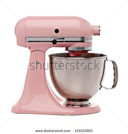 Stand Mixer Clipart Pink Stand Mixer With Clipping
