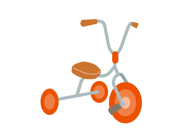 03 Tricycle   Illustration   Image   Power Point   Download   Royalty