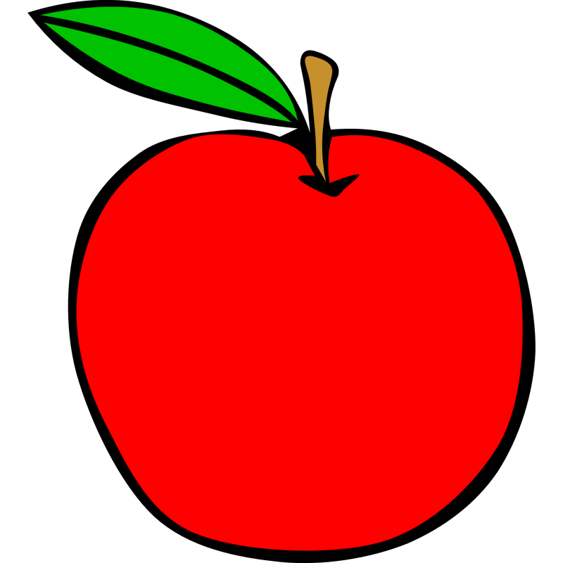 Apple Seed Clipart Clipart Simple Fruit Apple