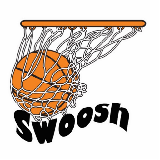 Basketball Hoop Swoosh Clipart Basketball Swo