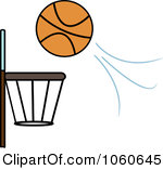 Basketball Hoop Swoosh Clipart   Clipart Panda   Free Clipart Images