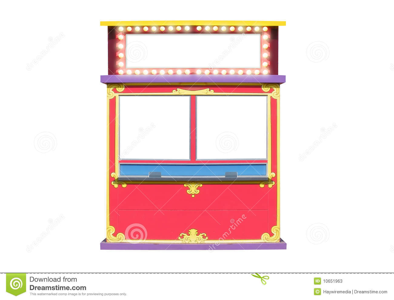 Carnival Ticket Booth Clip Art Circus Carnival Ticket Booth