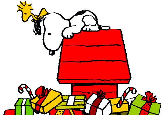 Clipart   Clipart Kerst Snoopy Animaatjes 21