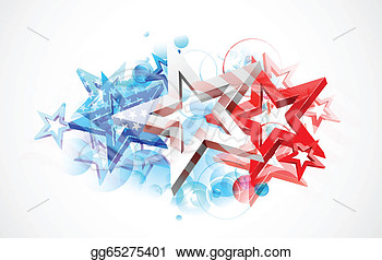 Drawing   Abstract American Flag Background  Clipart Drawing    
