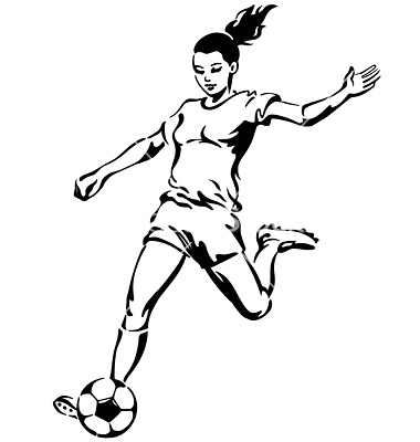 Girl Soccer Player Silhouette   Clipart Panda   Free Clipart Images