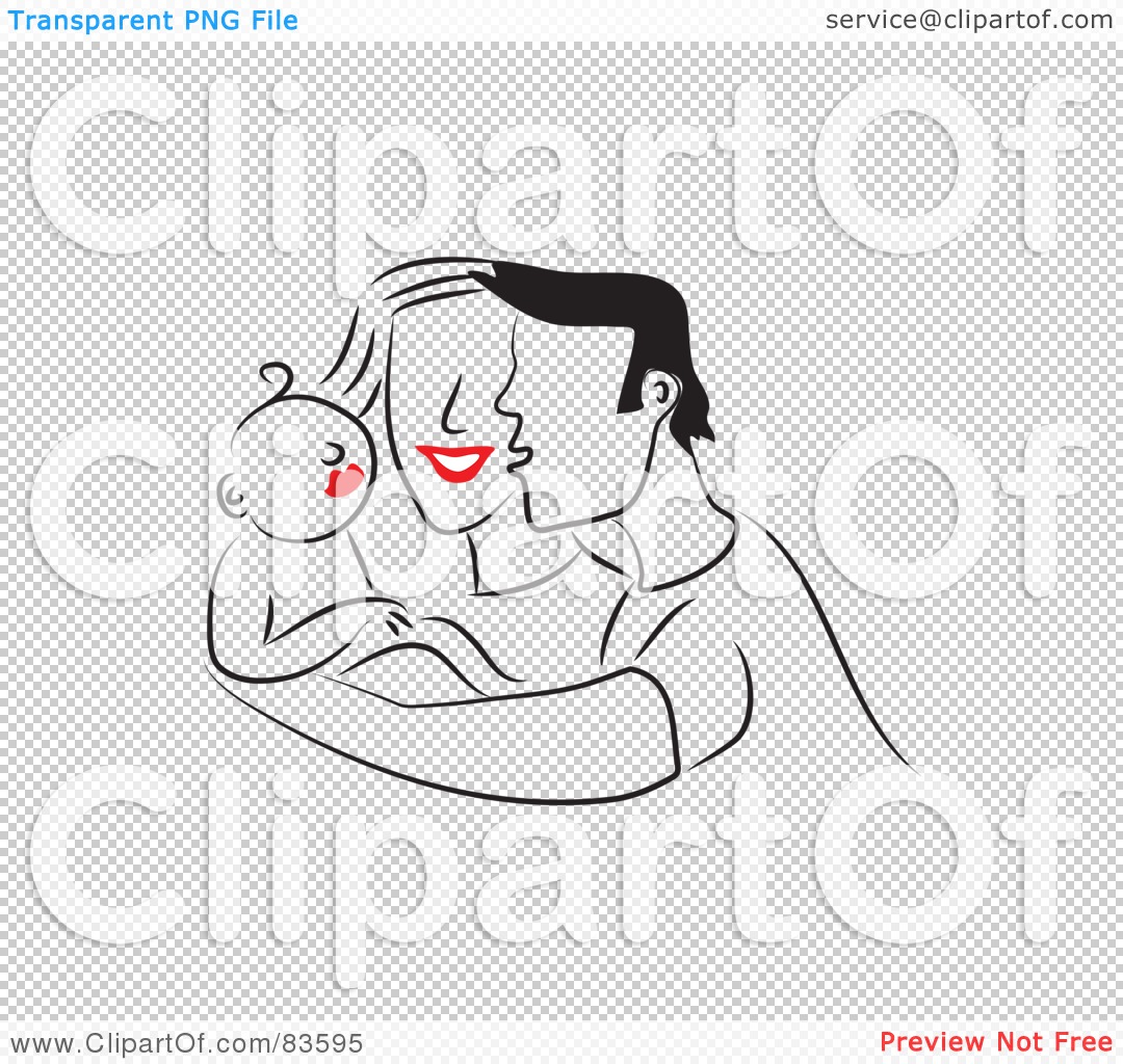 Mom Dad And Baby Clipart Royalty Free Clipart Picture