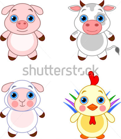 Related Pictures Farm Animals Printable Colouring Pictures