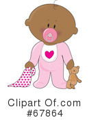 Royalty Free  Rf  African American Baby Clipart Stock Illustrations