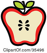 Royalty Free  Rf  Apple Seed Clipart   Illustrations  1