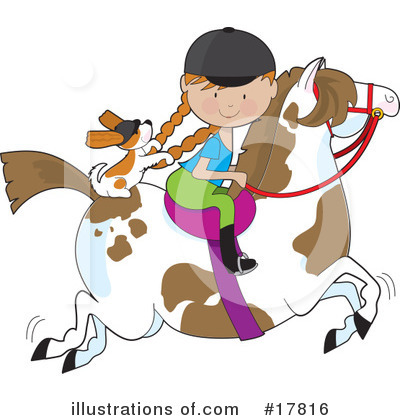 Royalty Free  Rf  Equestrian Clipart Illustration  17816 By Maria Bell