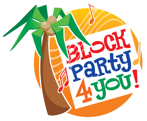 As This  80s Era Clip Art Would Suggest It Is In Fact A Block Party
