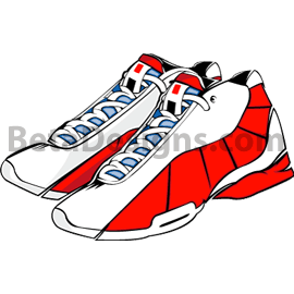 Basketball Shoes Clipart   Shoes For Girls Women Men And Boys