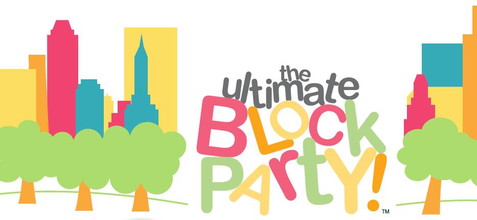 Block Party Clip Art