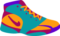 Free Basketball Clipart Graphics  Basketball Hoop Images Ball Shoe