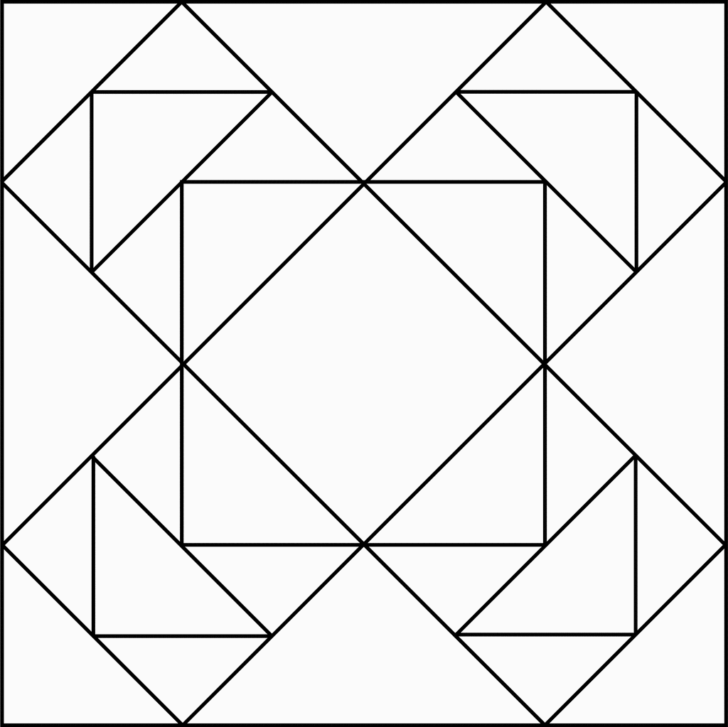 Geometric Block Pattern 30   Clipart Etc
