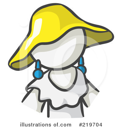 Hat Clipart  219704   Illustration By Leo Blanchette