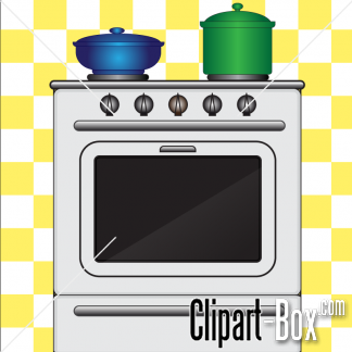 Related Kitchen Stove Cliparts