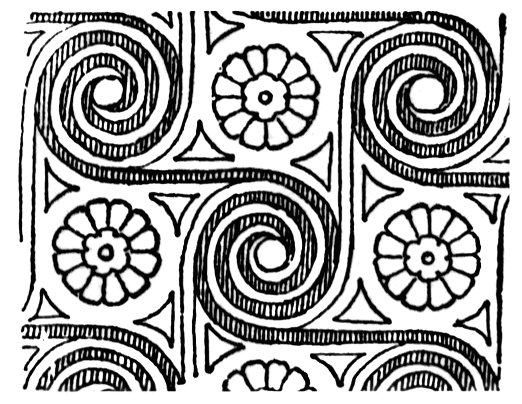 Spiral All Over Pattern   Clipart Etc