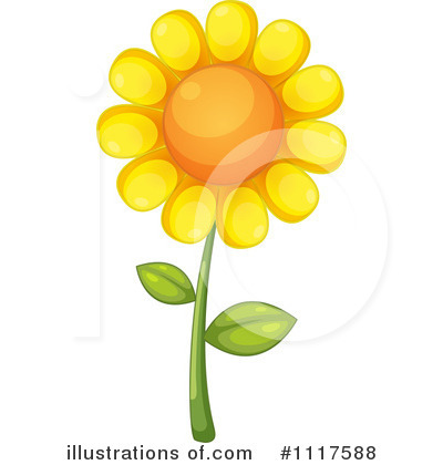 Fall Sunflower Clipart  Rf  Sunflower Clipart