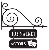 Labor Market Actors Royalty Free Stock Photography