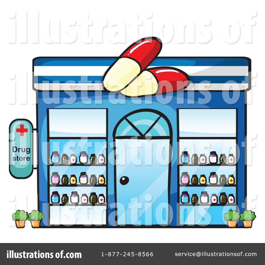 Pharmacy Clipart  1151134   Illustration By Colematt