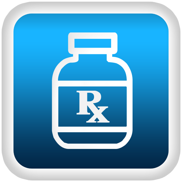 Pharmacy Rx Round Bottle Clipart Image   Ipharmd Net