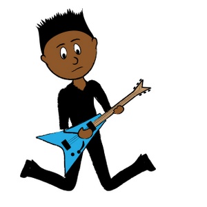 Playing The Guitar Clipart Teenager 20clipart