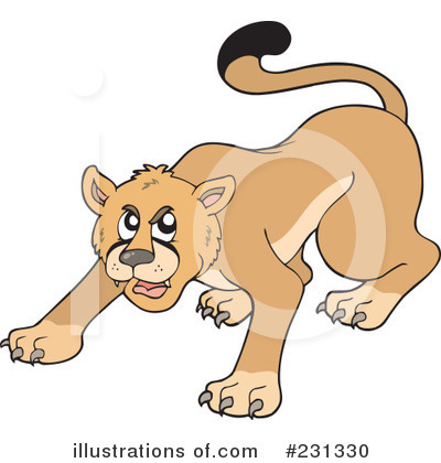 Puma Clipart  231330 By Visekart   Royalty Free  Rf  Stock