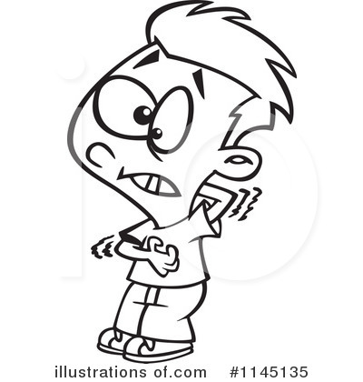 Royalty Free  Rf  Boy Clipart Illustration By Ron Leishman   Stock