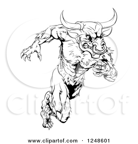 Royalty Free  Rf  Bull Mascot Clipart   Illustrations  1