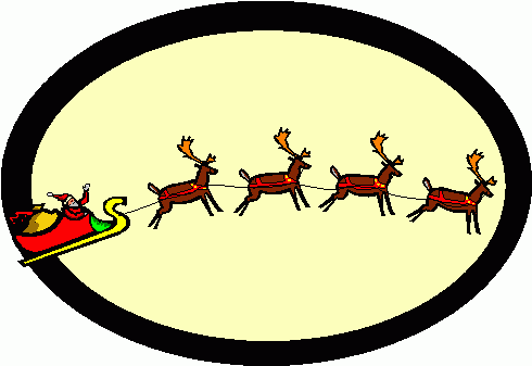 Santa Reindeer 2 Clipart Clipart   Santa Reindeer 2 Clipart Clip Art