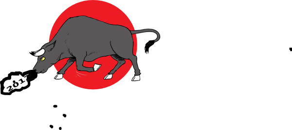 Snorting Bull 2012 Clip Art   Vector Clip Art Online Royalty Free