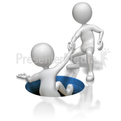 Stick Figure Helping Another   3d Figures   Great Clipart For