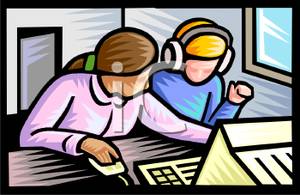 Students Working Together Clipart Working Together In The