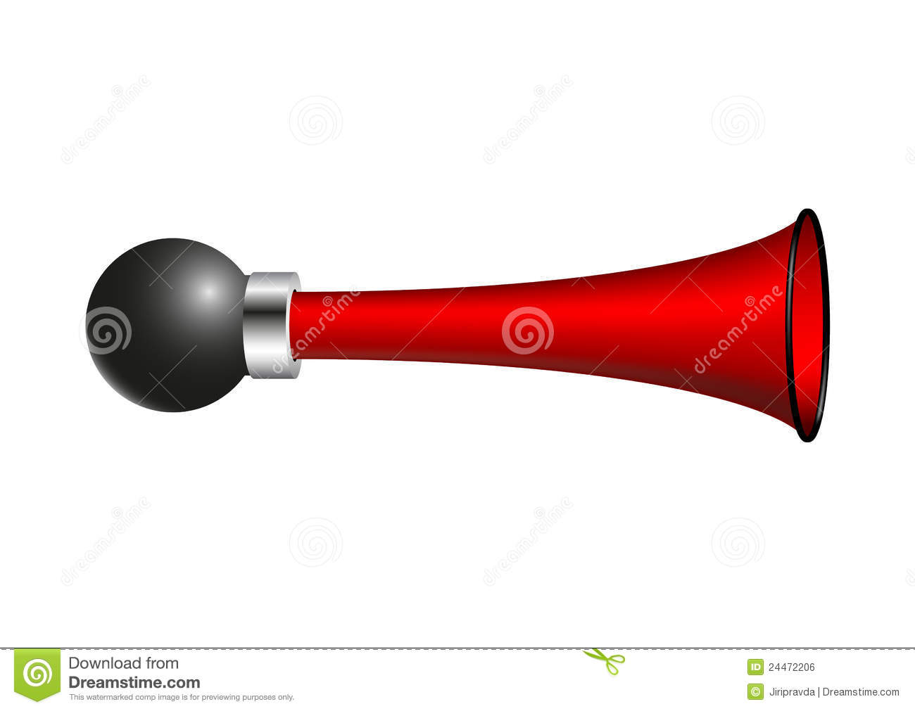Vintage Bicycle Air Horn Royalty Free Stock Image   Image  24472206