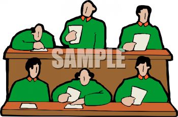 0511 1002 2401 5314 Panel Of Judges Clipart Image Jpg