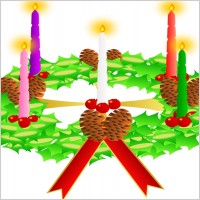 Advent Candle Clip Art