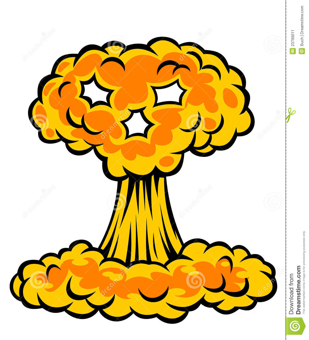 Explosion Clipart Nuclear Explosion 23799011 Jpg