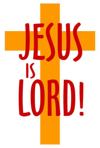 Free Christian Clip Art  Cross Graphic   Jesus Is Lord