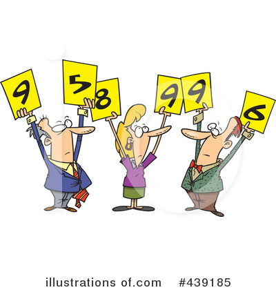 Judges Clipart  439185 By Ron Leishman   Royalty Free  Rf  Stock