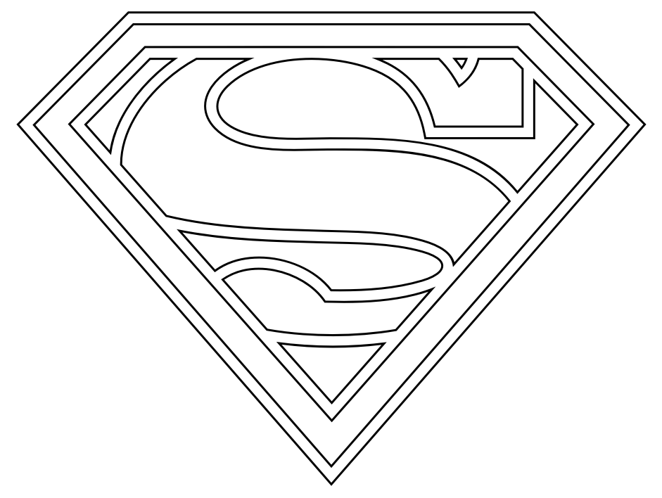 Man Of Steel Or Superman Coloring Pages