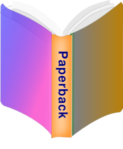 Paperback Book Icon Clip Art At Clker Com   Vector Clip Art Online