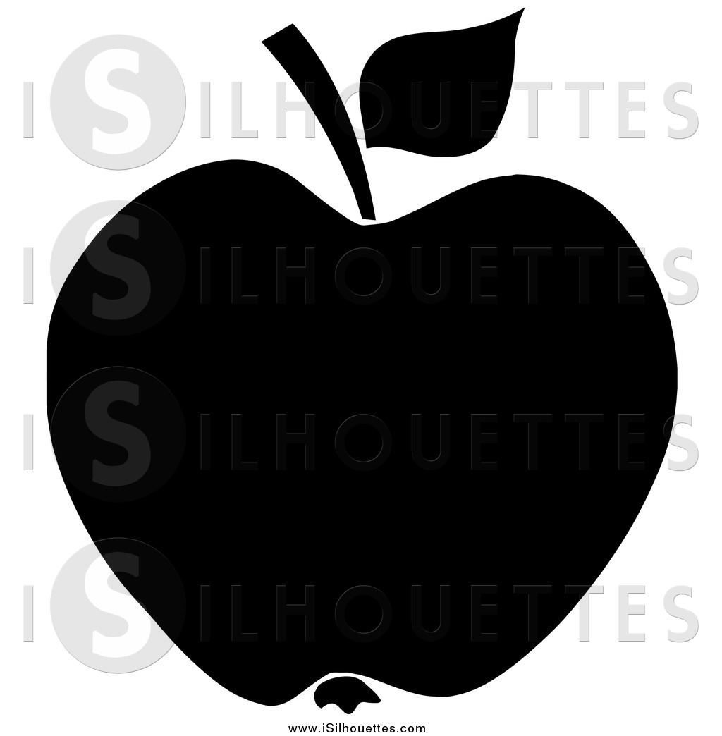 With Leaf And Stem Silhouette Silhouette Clip Art Hit Toon